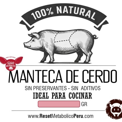 manteca cerdo
